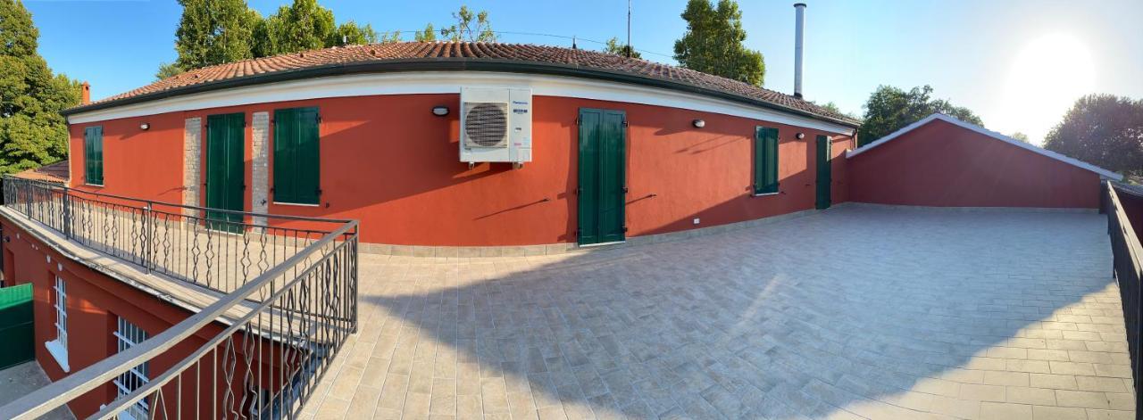 Hotel Ca Rossa Bondeno Exterior foto